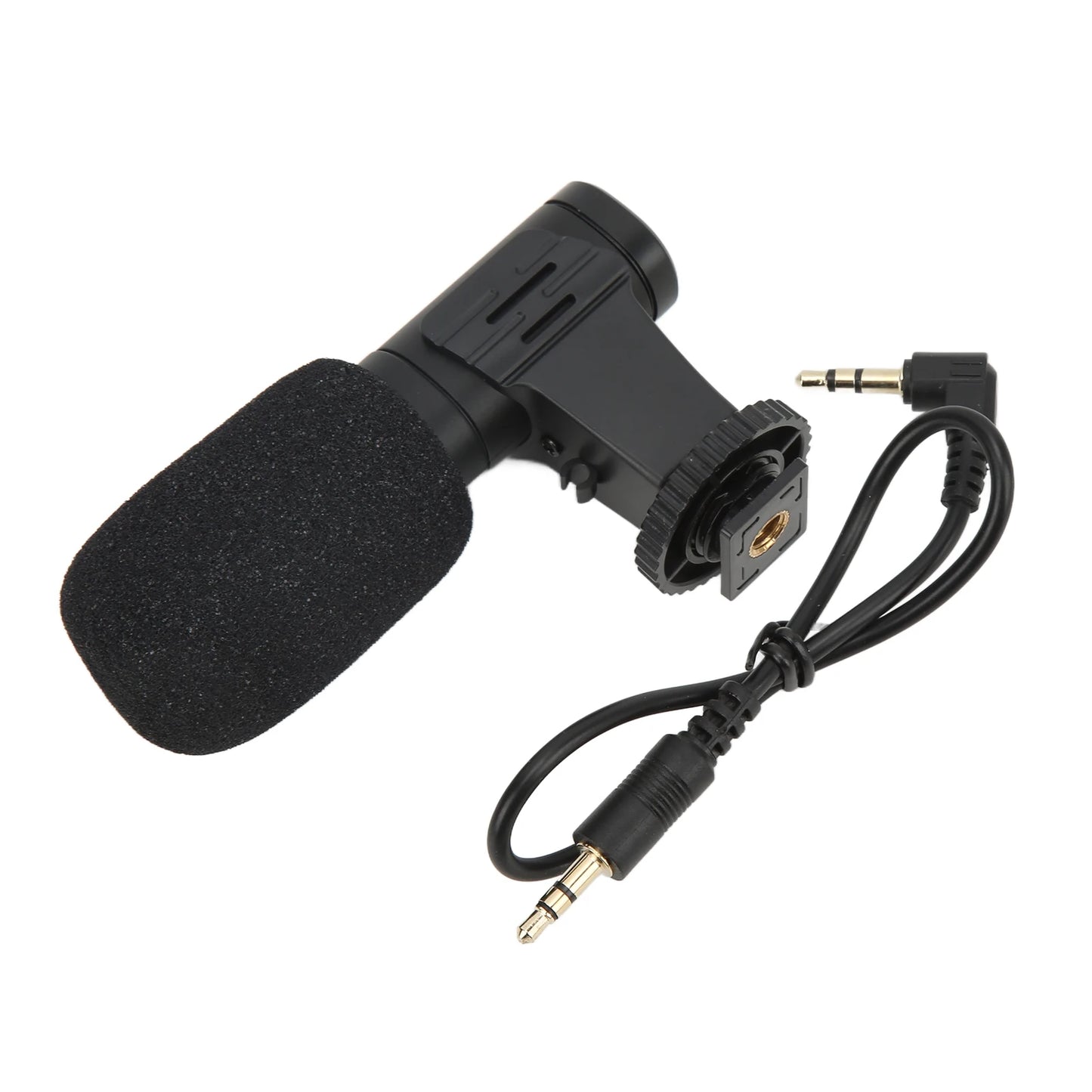 3.5mm Mini Microphone MIC 06 Microphone Mobile Phone Mini Microphone 3.5mm for Live Conference Video Vlog Video Record Mini Mic