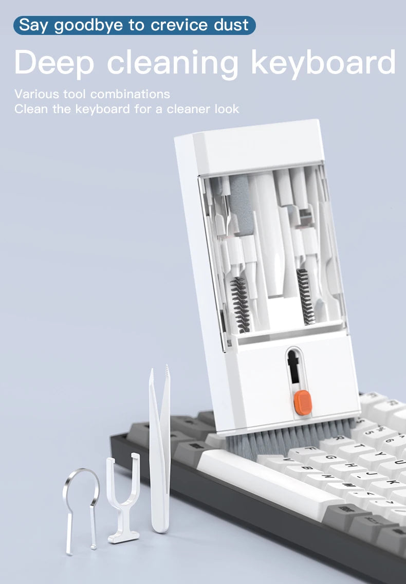 22-in-1 Multi-Function Cleaning Kit  for iPhone AirPods iPad Digital  Camera  PC Keyboard Phone Screen Headphones Cleaning Tools