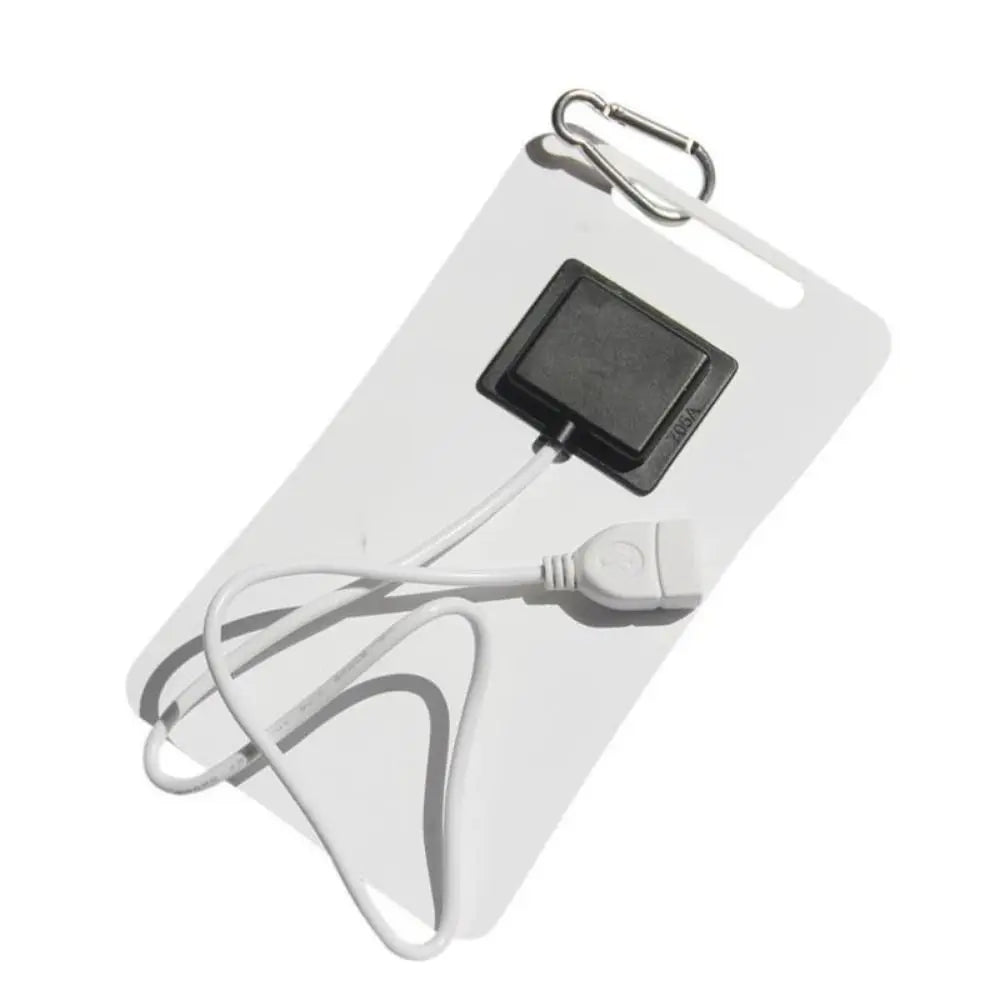 5V 2W USB Solar Charger Panel with USB Output Versatile Power Source Portable Solar System Multipurpose Durable