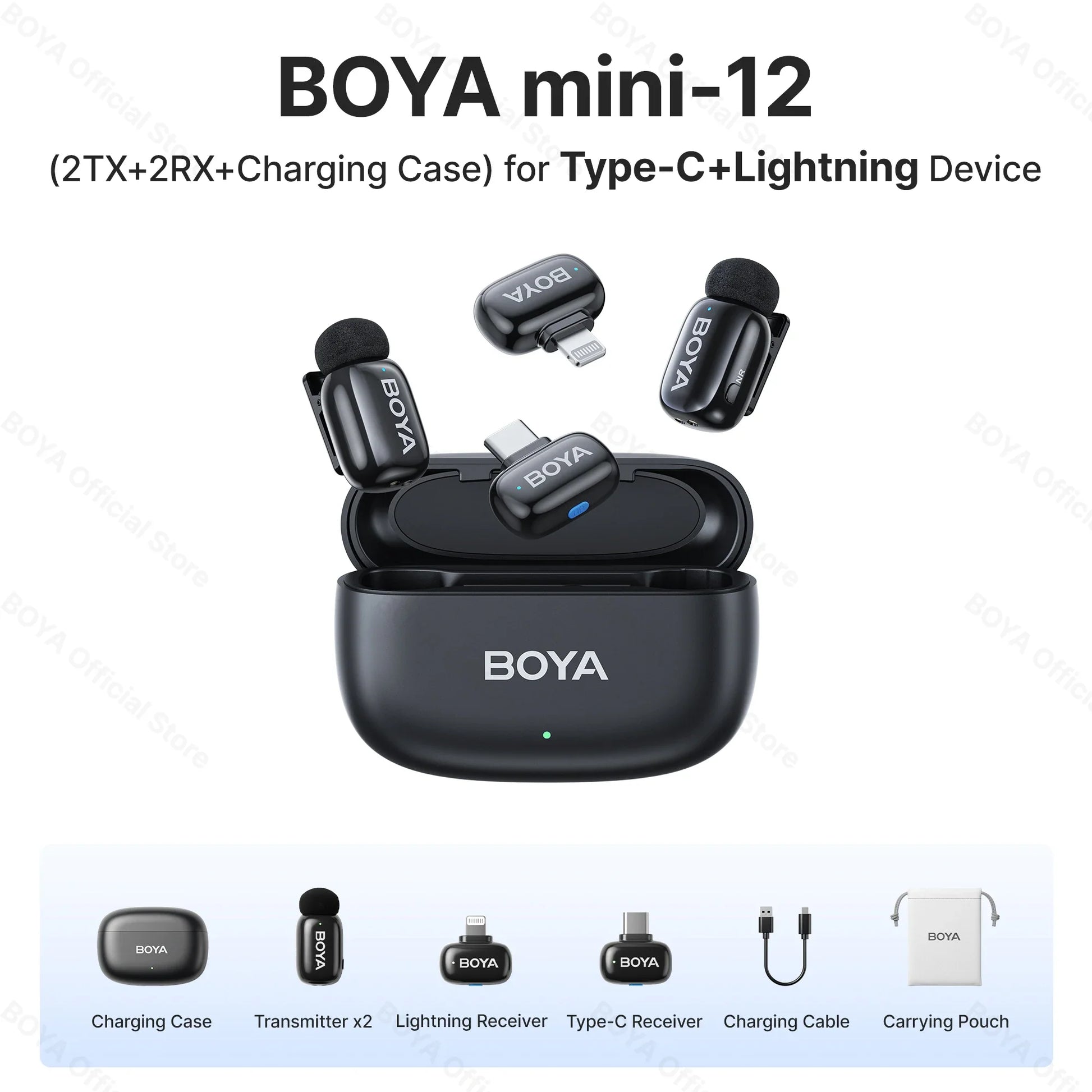 BOYA® Wireless Lavalier Microphone - Smallenterprised