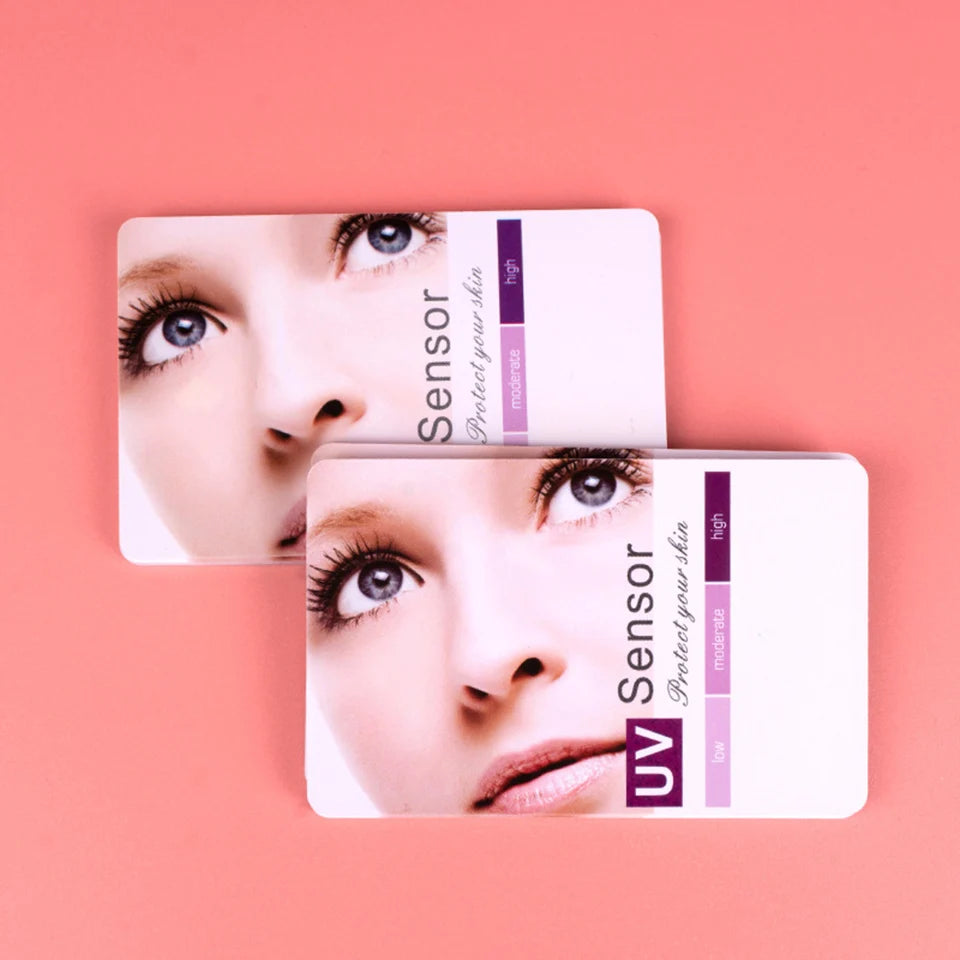 UV Test Card Premium UVB Test Card UV Sanitizer Test Strips For All UVA/UVB/UVC Device Phone Cleaner/UV Sterilizer BB-1
