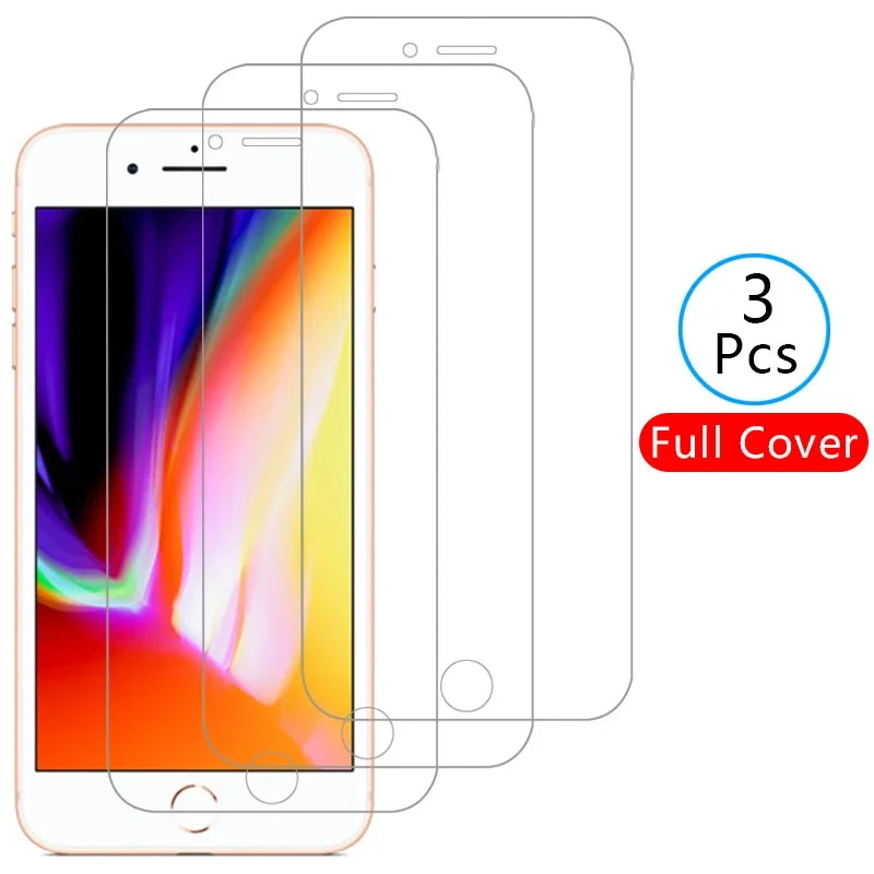 screen protector for iphone 6 6s 7 8 plus protective tempered glass on iphone6 iphone6s iphone7 iphone8 i phone 6 s s6 8plus 7p