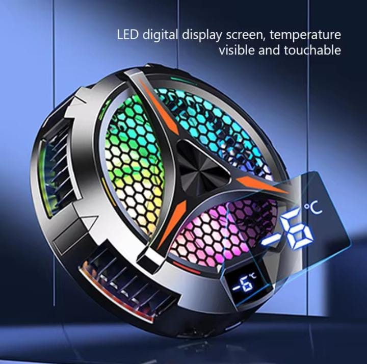 Phone Cooler Magnetic Suction Radiator S9 - Smallenterprised