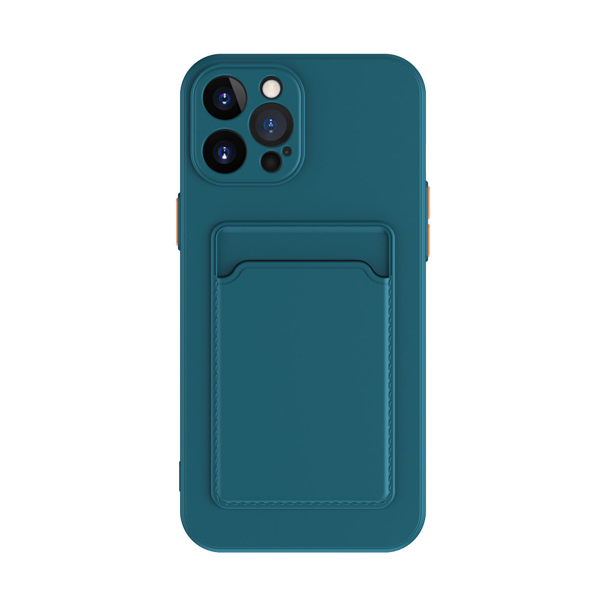 Simple Pure Color Liquid Silicone Phone Case - Small Enterprise