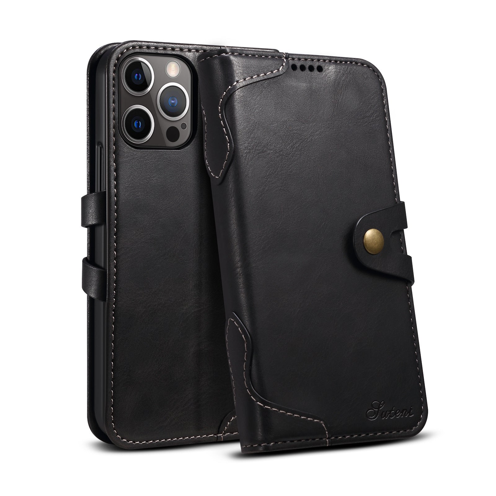 Phone Case Flip Leather Wallet Bag - Small Enterprise