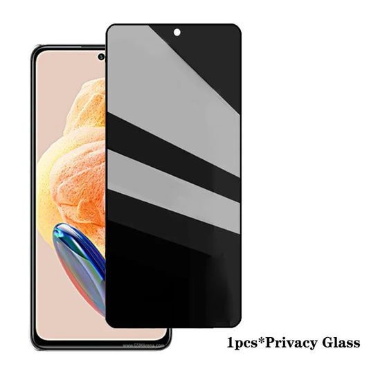 Anti-Spy Glass Protector for Redmi Note 12 Pro Privacy Screen Protector Redmi Note 12 5G Privacy Glass Film Note 12S Cristal Antiespia for Xiaomi Redmi Note12 Pro+ Tempered Glass Redmi Note 12 Pro Plus