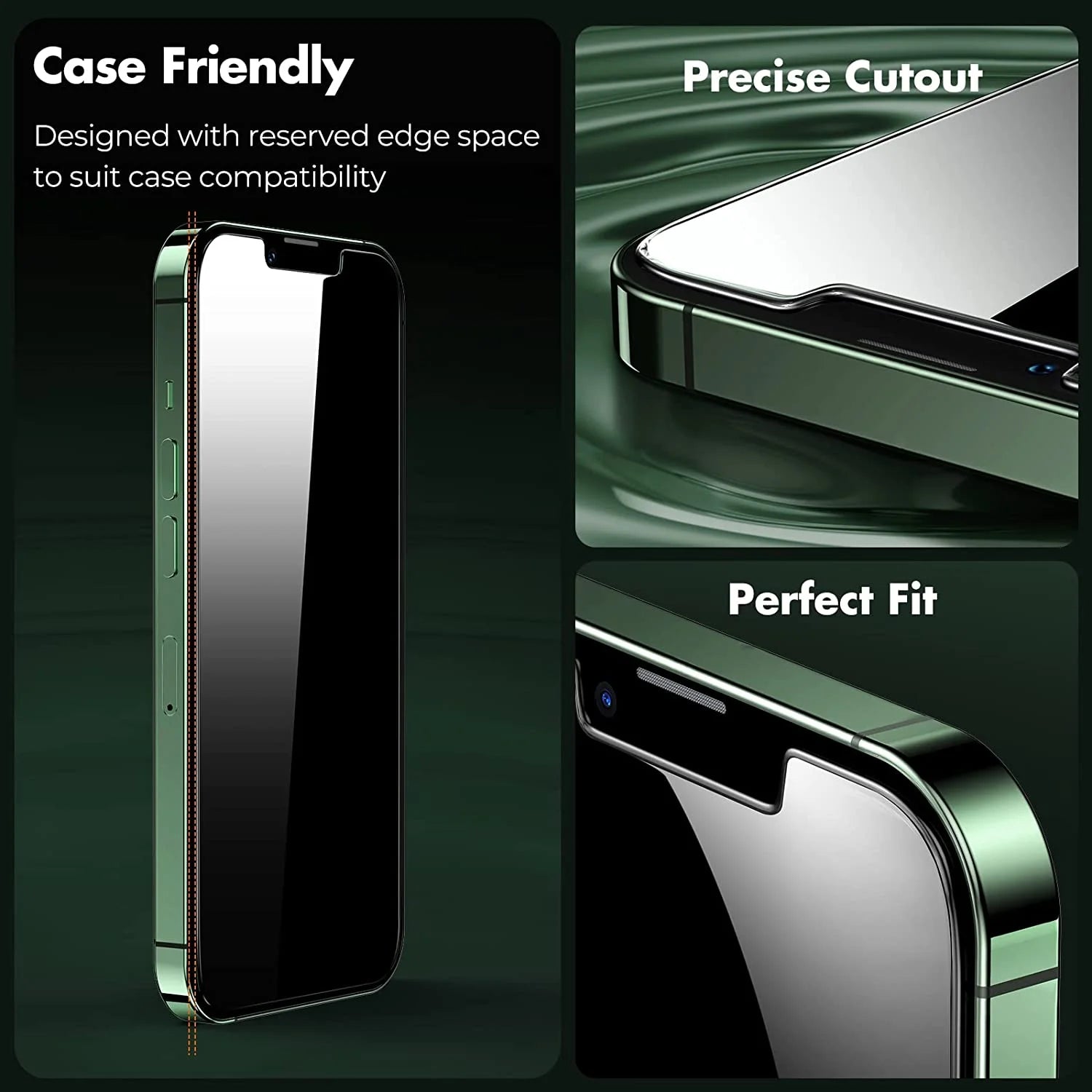 Privacy Screen Protector for Iphone 13 Pro Max/Iphone 14 Plus, 2 Pack