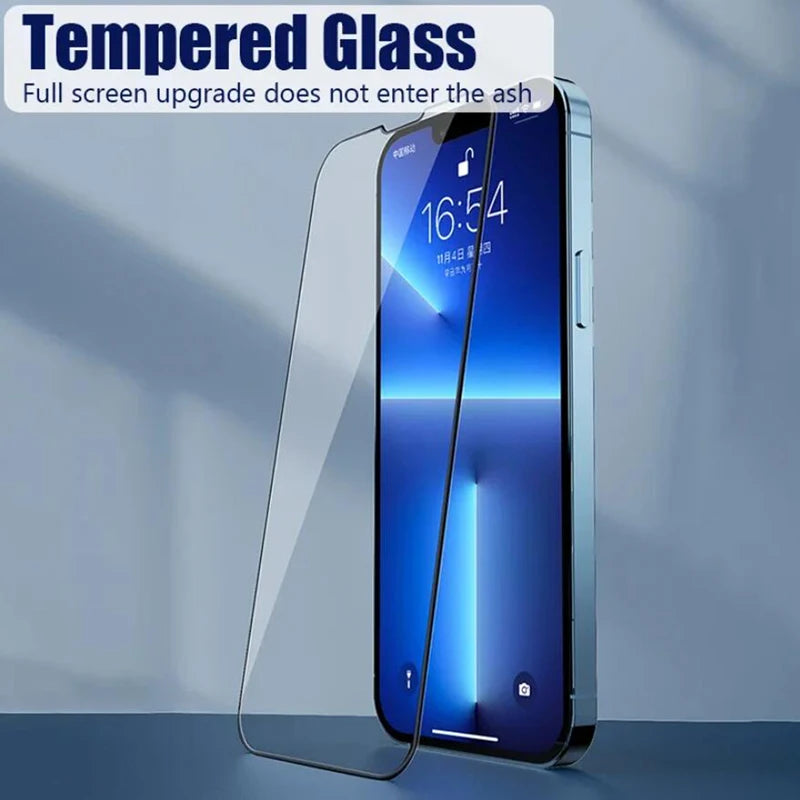 4 Pcs for Apple Iphone 16 Pro Max Glass Tempered Glass HD Flim Screen Protector Film for Iphone 16 15 14 13 12 11 Pro Max Glass