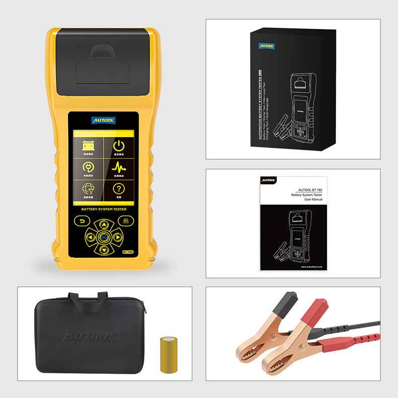 Vehicle Battery Tester 12V/24V High Accuracy