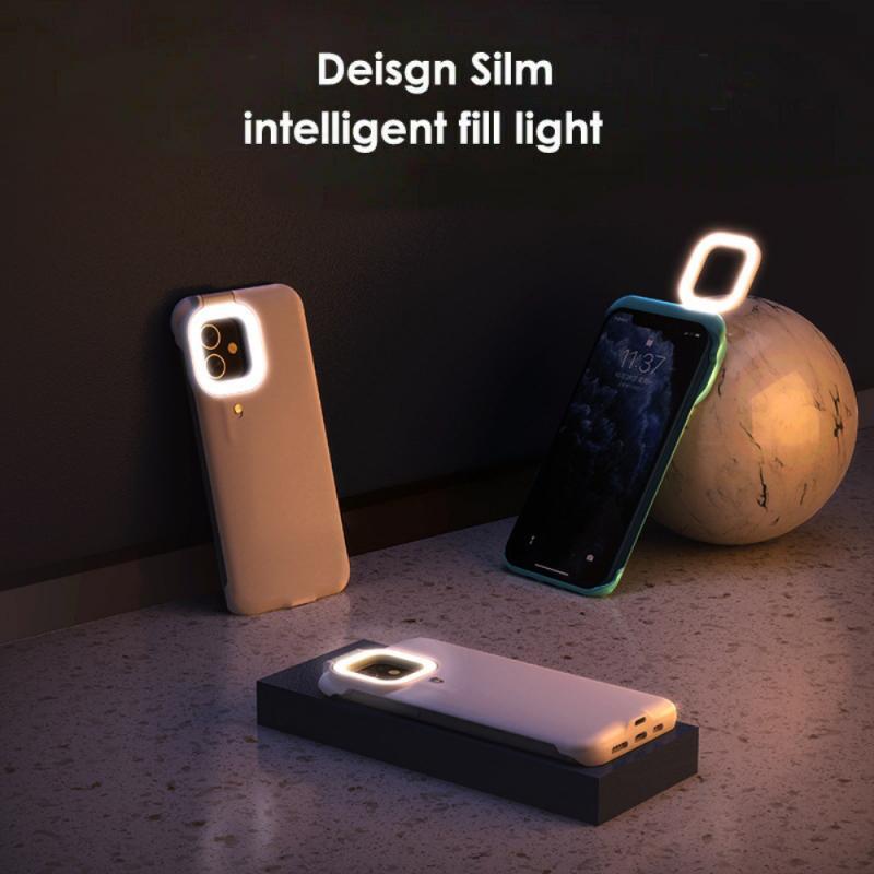 Beauty Fill Light Cover Beauty  Phone Case Shell Selfie Light Up Case - Small Enterprise