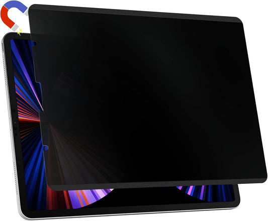 Ipad Pro 12.9 Inch Magnetic Privacy Screen Protector, Removable&Reusable Anti-Spy Filter for Ipad Pro 12.9", Anti-Glare Privacy Filter, Easy Installation and Bubble Free