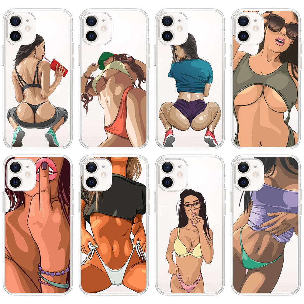 Sexy Beauty Phone Case Fashion Personalized Print Mobile Phone Case - Small Enterprise