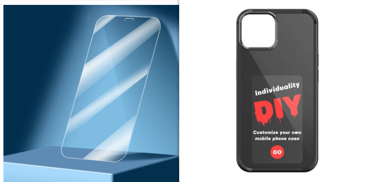 E-ink Screen Phone Case Unlimited Screen Projection Personalized Phone Cover Battery Free New Designer Luxury Phone Case - Small Enterprise