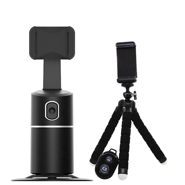 Auto Face Tracking Gimbal Stabilizer Phone Tripod - Smallenterprised