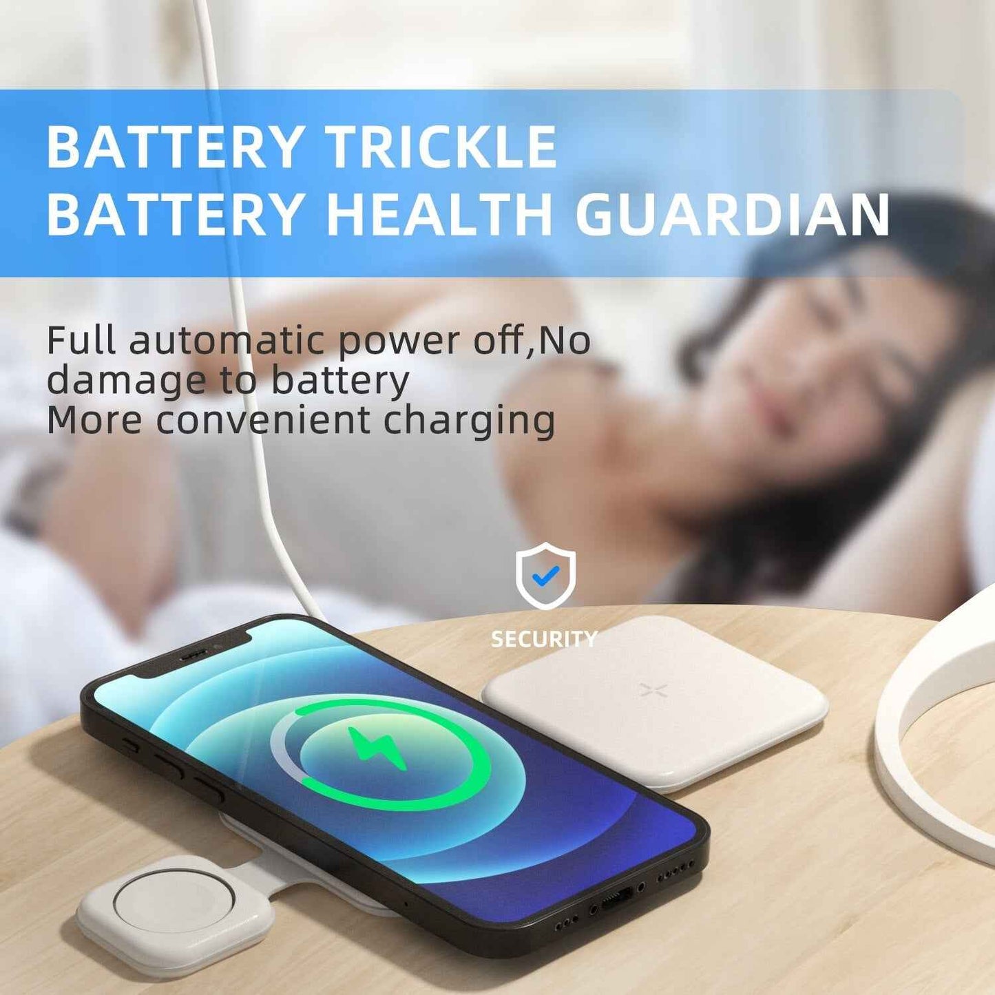 3 in 1 Magnetic Foldable Wireless Charger Station