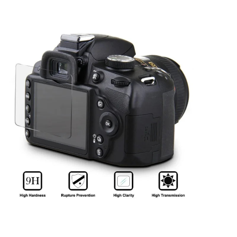 2PC for Fuji X100V X100VI XT5 XF10 GFX100S Tempered Glass Protector Camera LCD Screen Cover Camera Screen Protection Anti-Scrach