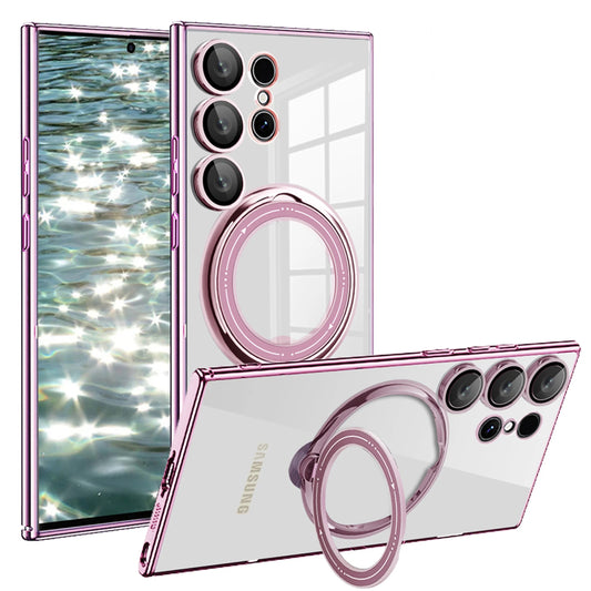 TPU Back Cover Cell Phone Case with Camera Lens Protector for Samsung Galaxy S24 Ultra