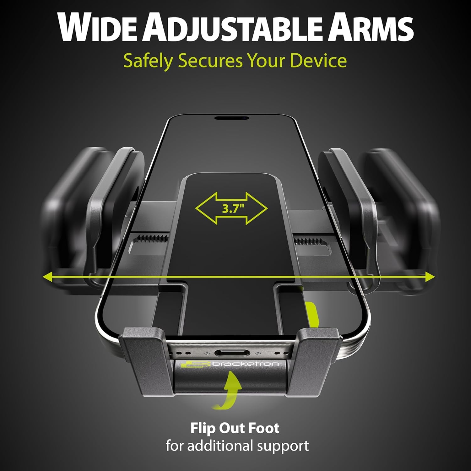 Tripgrip Series Cell Phone Mount Phone Holder for Car Dashboard Windshield Vent Expandable