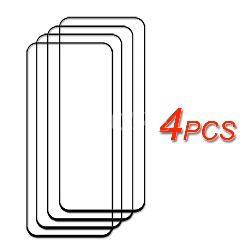 4 Pcs for Apple Iphone 16 Pro Max Glass Tempered Glass HD Flim Screen Protector Film for Iphone 16 15 14 13 12 11 Pro Max Glass