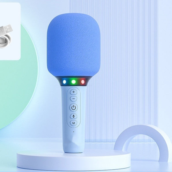 Microphone Audio Integrated Microphone Loudspeaker Bluetooth Children's Handheld Karaoke