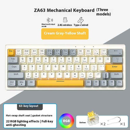 Customized Three-Model Mechanical Keyboard