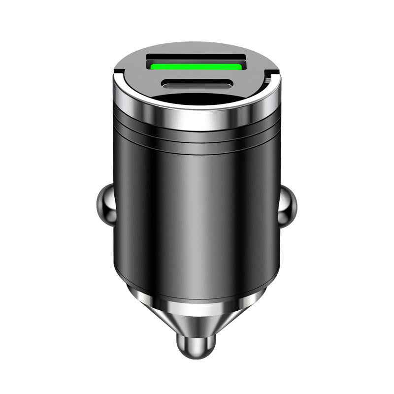 Hidden Pull Ring Car Charger Adapter