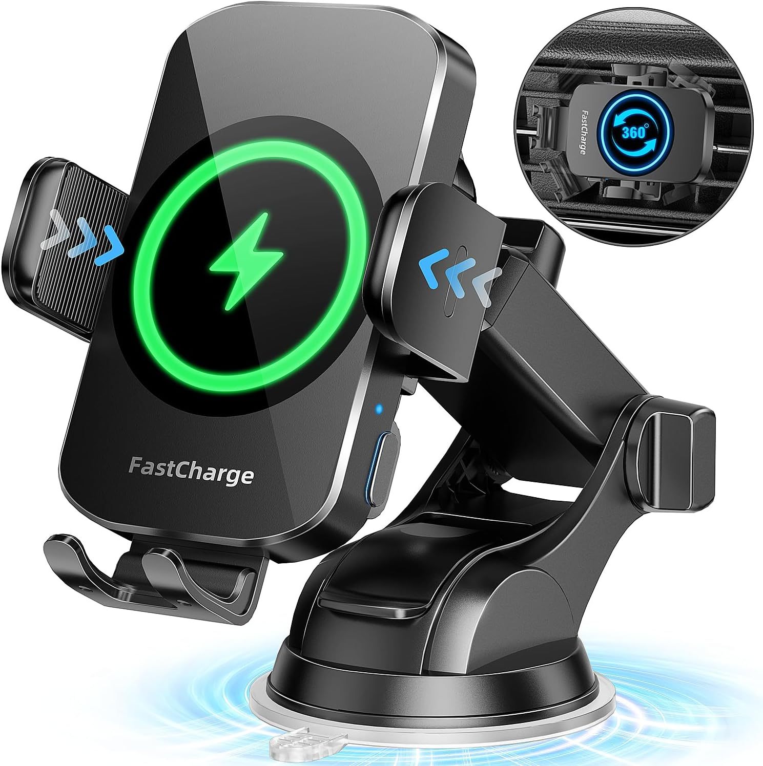 Wireless Car Charger 15W - Smallenterprised 