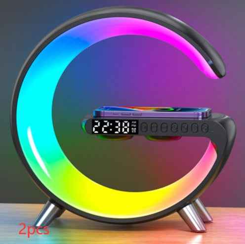 Intelligent G Shaped LED Lamp with Bluetooth Speaker