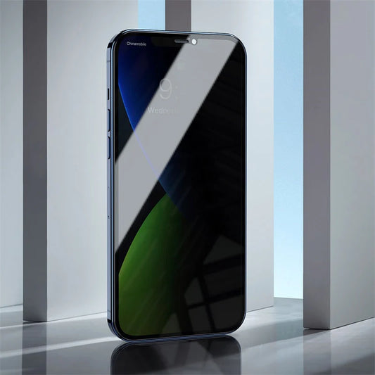 0.3Mm Curved Edge Privacy Screen Protector for 5.4" Phone, Dual Pack Black