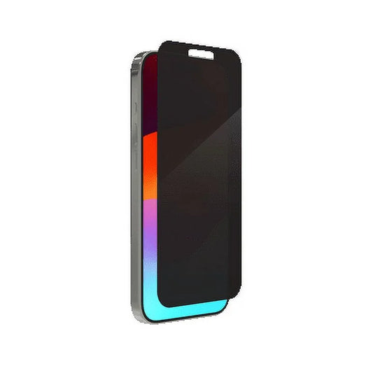 ZAGG  Glass Elite Privacy Iphone 15 Pro Screen Protector - 5X Stronger with Reinforced Edges 2-Way Privacy Filter Scratch & Smudge-Resistant Surface Easy to Install