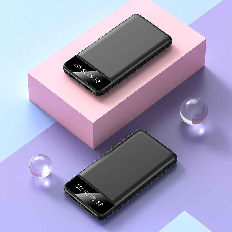 Power Bank 9000000mAh Fast Charger 4 USB Ports