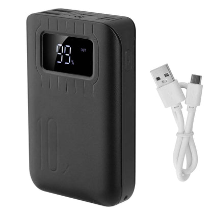 Portable 1W Power Bank with LCD & Dual USB Charging
