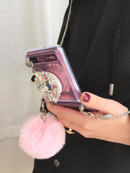 Suitable For Samsung Galaxy Z FLIP Folding Protective Cover - Small Enterprise