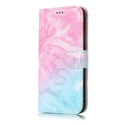 Compatible with Apple, Marble Flip Wallet Case for iPhone 11 Pro max 12 X Xs max XR 7 8 6 6S plus Book Style Phone Case 3D Vision Leather Cases Coque - Small Enterprise