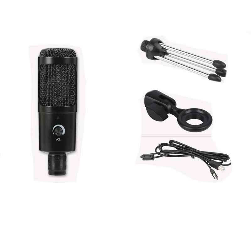 USB Condenser Microphone for Gaming & Live Recording