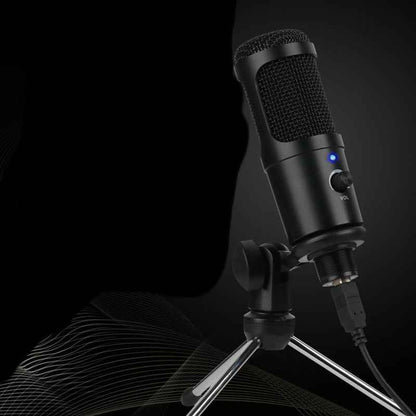 USB Condenser Microphone for Gaming & Live Recording