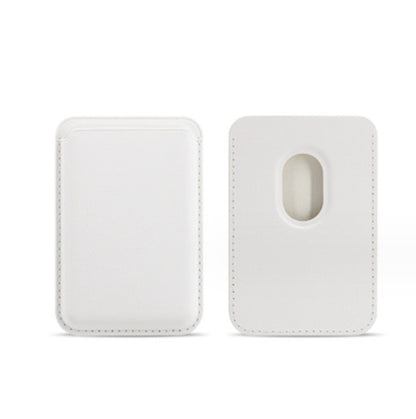 Magnetic Leather Card Holder Holder