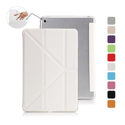 Compatible with Apple, iPad Air 2 Silicon Smart Case with Stand - Small Enterprise