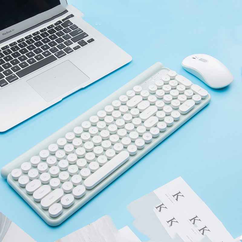 Charging Wireless Keyboard Mouse Set