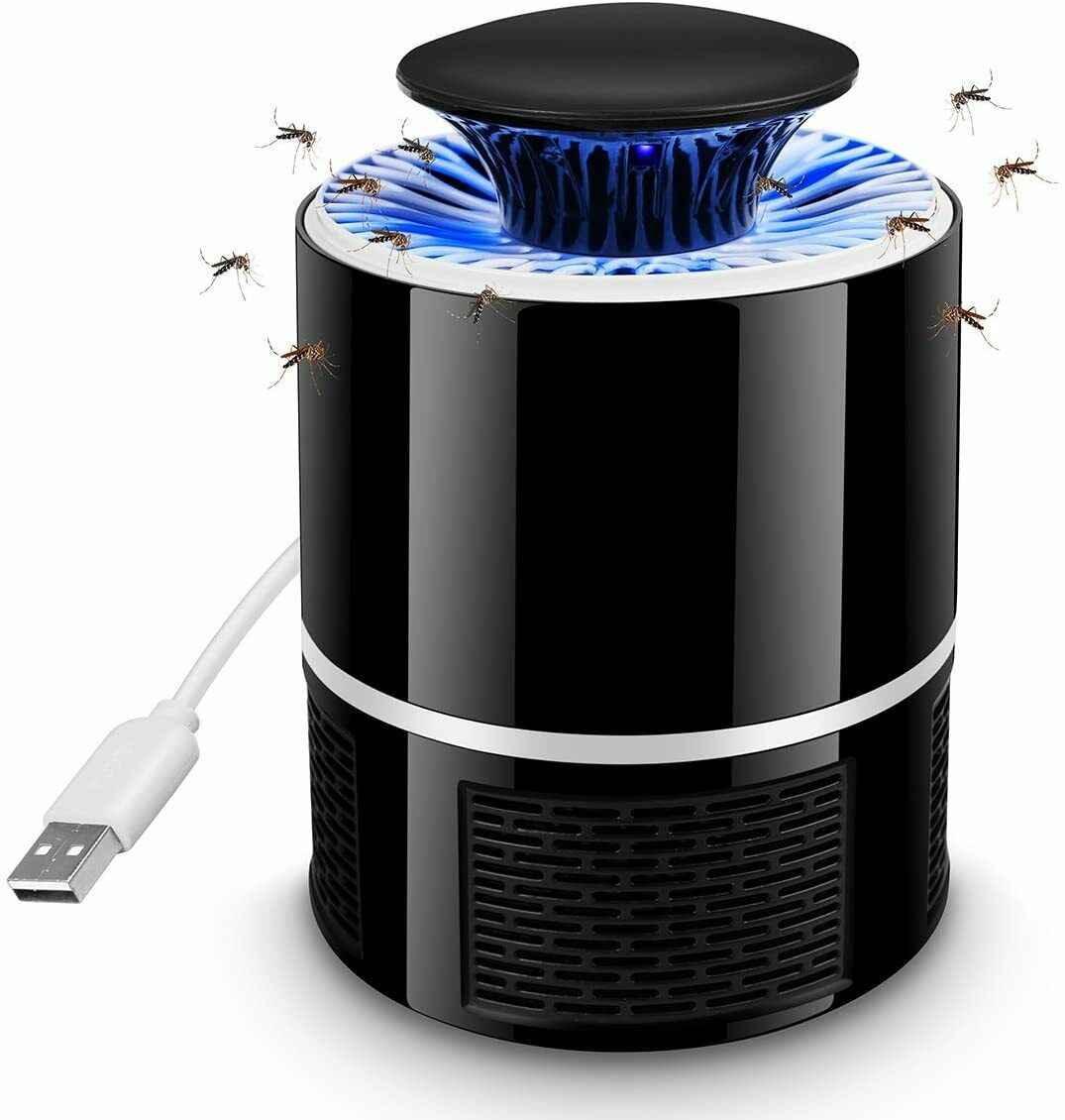 Electric UV Mosquito Killer Lamp USB Zapper Trap