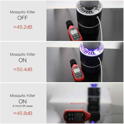 Electric UV Mosquito Killer Lamp USB Zapper Trap