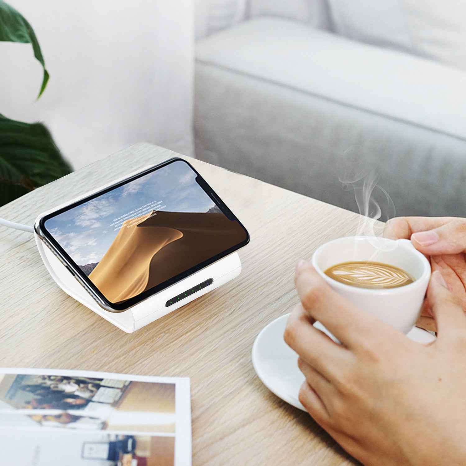 Qi Wireless Charging Power Bank 10400mAh