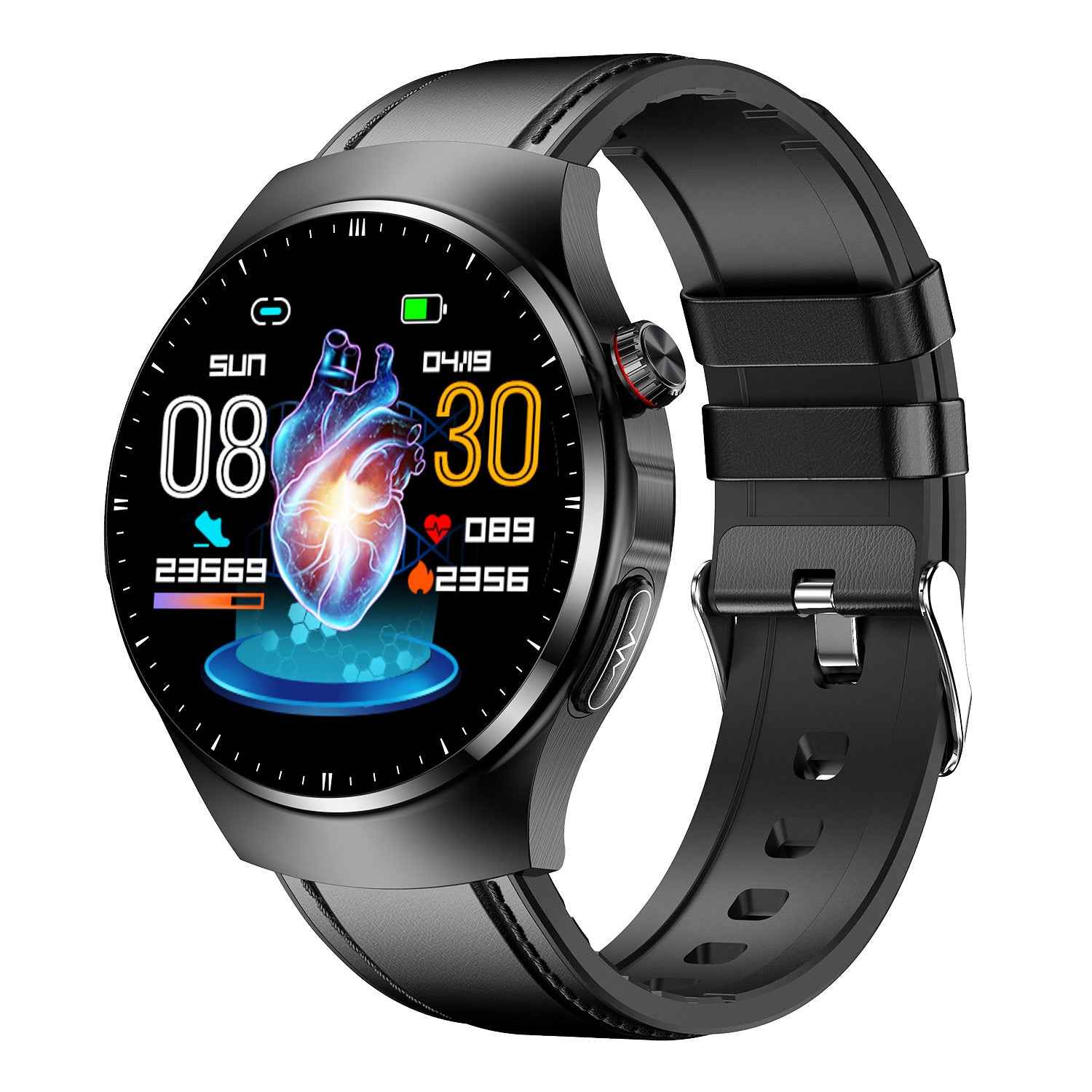 Smart Watch TK25 with Blood Glucose & Lipid Monitor