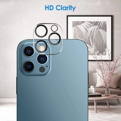 [ 2 Pack ]  Camera Lens Protector for Iphone 12 Pro Max, Scratch Resistant, Easy Installation