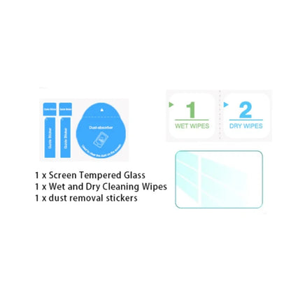 2PC for Fuji X100V X100VI XT5 XF10 GFX100S Tempered Glass Protector Camera LCD Screen Cover Camera Screen Protection Anti-Scrach