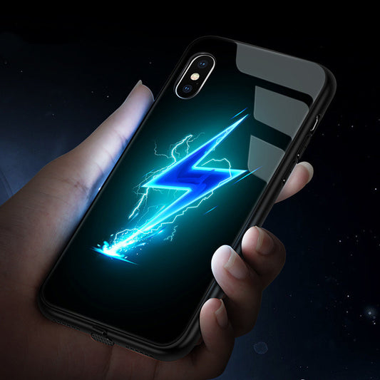 Compatible with Apple , Voice-activated Mobile Phone Case Tempered Glass Case - Small Enterprise