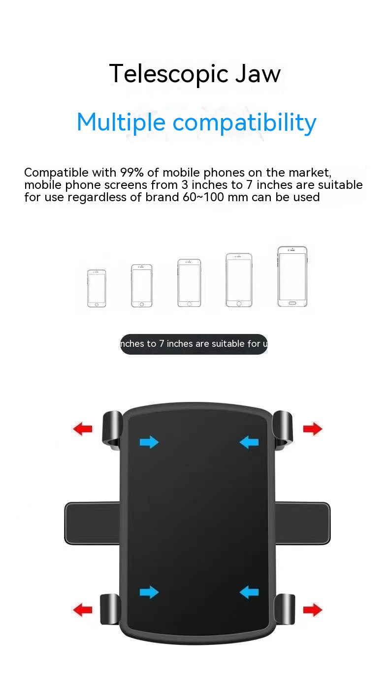 Universal Car Phone Mount - Secure Smartphone Holder