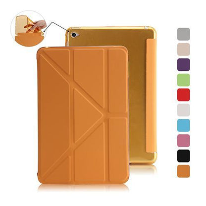 Compatible with Apple, iPad Air 2 Silicon Smart Case with Stand - Small Enterprise