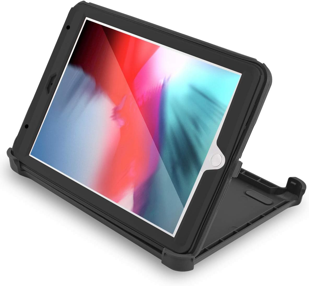 Ipad Mini 5 Case (5Th Generation 7.9 Inch)/Ipad Mini 4 Case Heavy Duty Shockproof Triple Layer Defense with Built-In Screen Protector Full-Body Rugged Kickstand