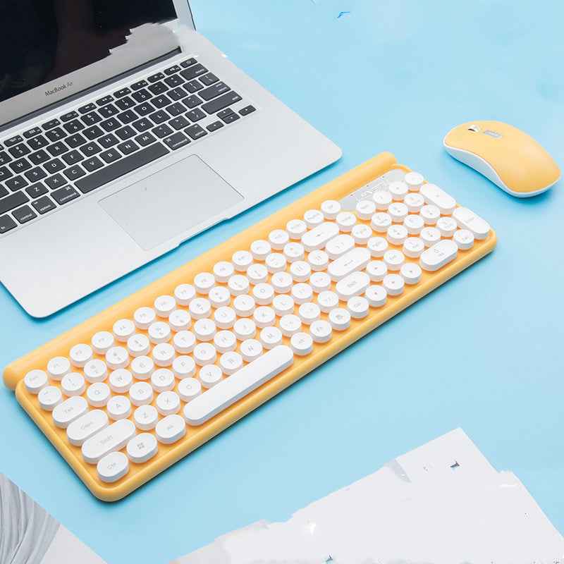 Charging Wireless Keyboard Mouse Set